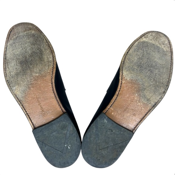 Allen Edmonds Lake Forest Loafers Shoes Black Leather Hand Crafted in USA Sz 12 - Picture 10 of 16